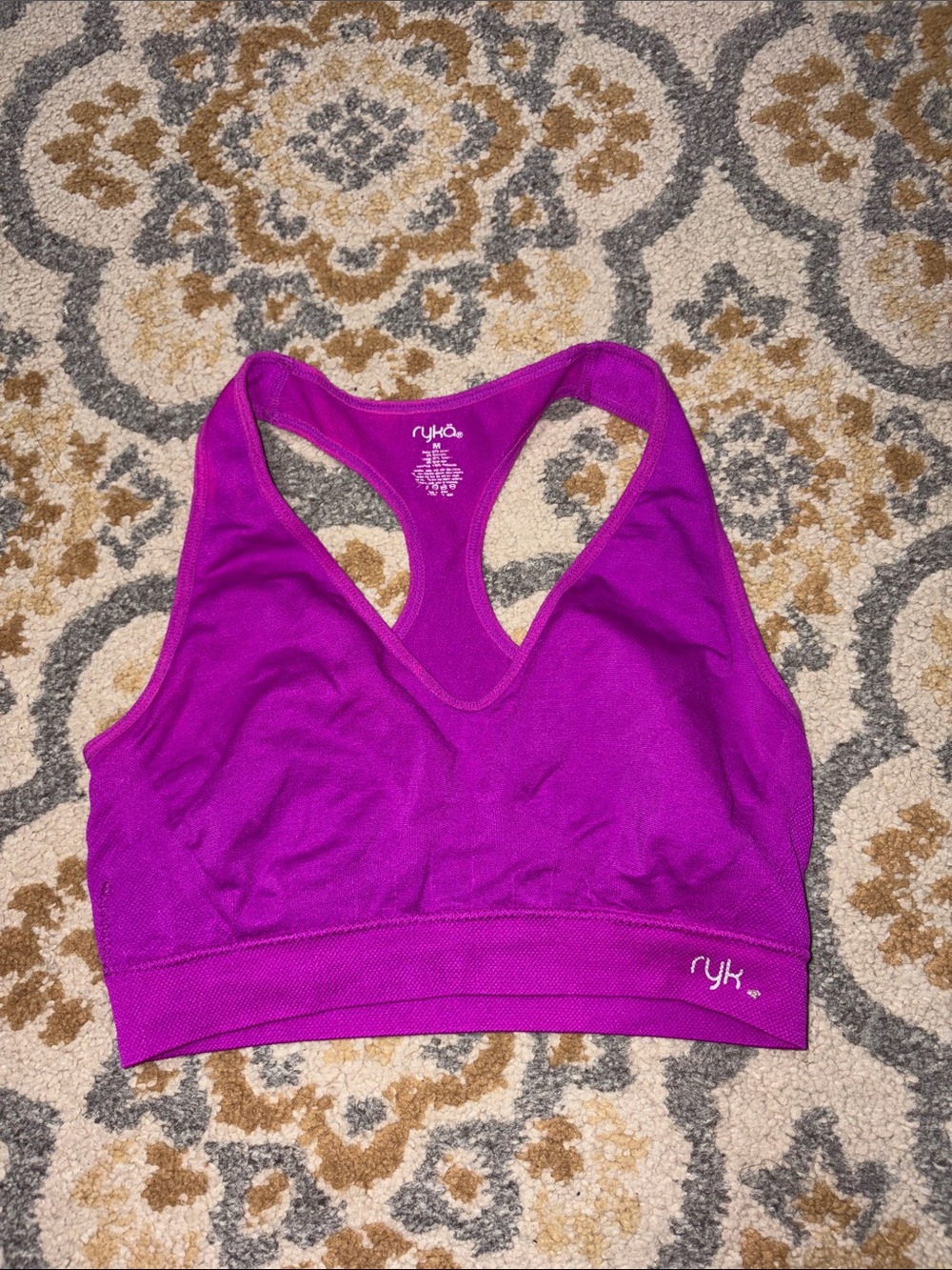 Ryka magenta sports bra